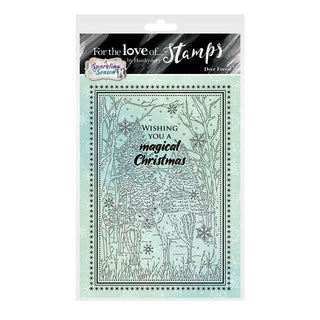 Hunkydory - For the Love of Stamps - Deer Forest A6 Stamp Set
