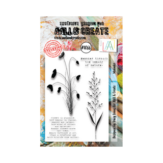 AALL & CREATE #1066 - A7 Stamp Set - Meander