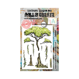AALL & CREATE #1084 - A6 Stamp Set - Entwined