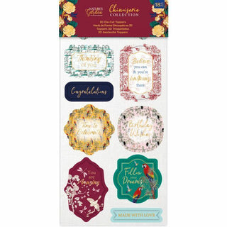 Natures Garden Chinoiserie Collection -3D Die-Cut Toppers