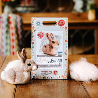 Baby Bunny Needle Felting Craft Kit