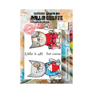 AALL & CREATE #740 - A7 Stamp Set - Light It Up
