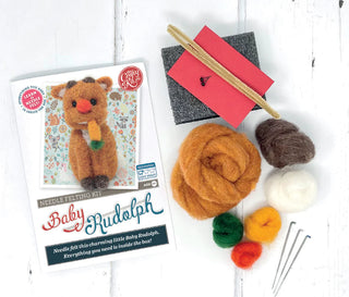 Baby Rudolph Needle Felting Craft Kit