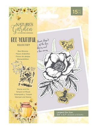 Natures Garden Bee-Youtiful Collection Stamp & Die- Bee Blooms