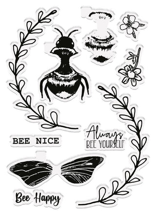 Natures Garden Bee-Youtiful Collection Stamp - Build a Bee