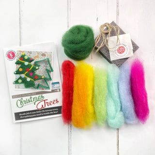 Christmas Trees Needle Felting Craft Kit