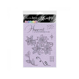 Hunkydory For The Love Of Stamps - Clematis