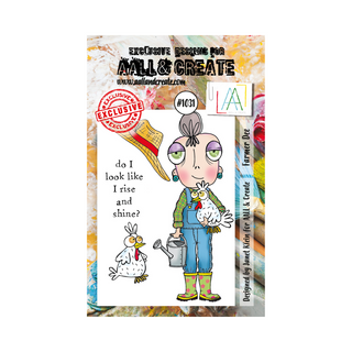 AALL & CREATE #1031 - A7 Stamp Set - Farmer Dee