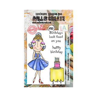 AALL & CREATE #961 - A7 Stamp Set - Birthday Dee