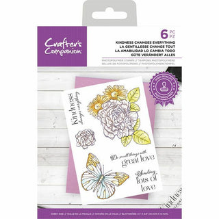 Crafters Companion Photopolymer Stamp - Kindness Changes Everything