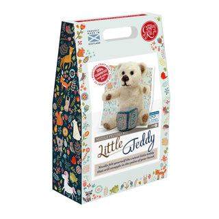 Little Teddy Needle Felting Craft Kit