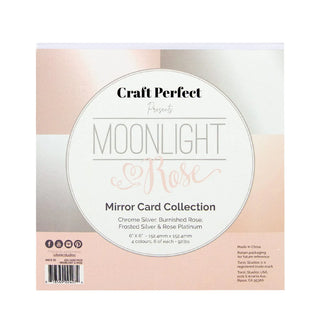 Craft Perfect - 6x6 Card Packs - Moonlight Rose