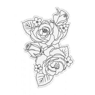 Nitwit Kindly Thoughts Stamp and Die - Elegant Roses