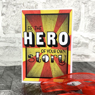 Hunkydory For the Love of Stamps Be the Hero A6 Stamp Set