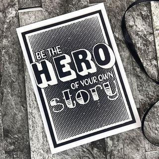 Hunkydory For the Love of Stamps Be the Hero A6 Stamp Set