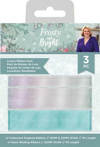 Sara Signature Frosty and Bright - Luxury Ribbon Pack (3pk)