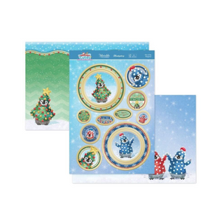Hunkydory Pick of the Penguins - Christmas Cuties Luxury Topper Collection