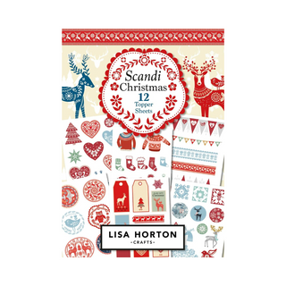 Scandi Christmas Toppers by Lisa Horton Crafts