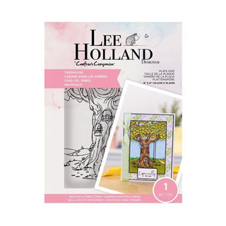 Lee Holland Photopolymer Stamp - Treehouse