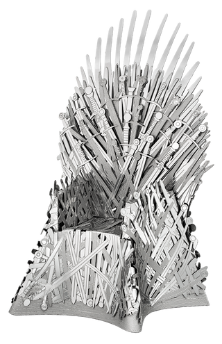 Metal Earth Game of Thrones Iron Throne - Metal 3d Model Kit