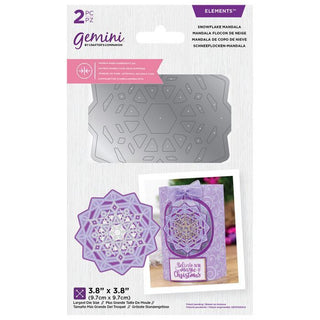 Gemini Double-Sided Layerable Topper and Image Die - Snowflake Mandala