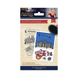 Sara Signature 'Twas the Night Before Christmas St. Nicholas - Papercraft Stamp