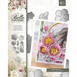 Belle Countryside - Metal Die - Precious Peonies