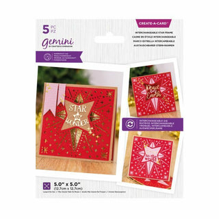 Gemini Create-A-Card Interchangeable Star Frame Die