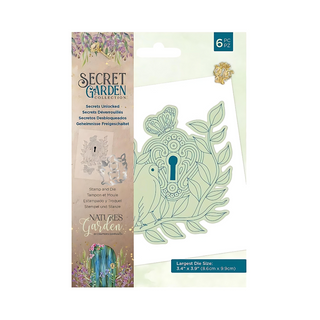 Natures Garden by Crafters Companion Secret Garden Secrets Unlocked - Stamp and Die