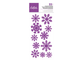 Crafters Companion Foam Bumper Pack Sensational Snowflakes (33pcs)