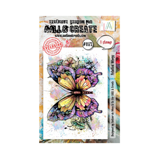 AALL & CREATE Petalled Wings - A7 Stamp set #1173