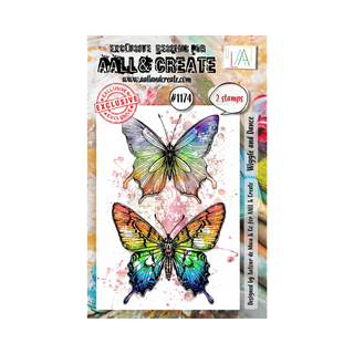 AALL & CREATE Wiggle & Dance - A7 Stamp set #1174