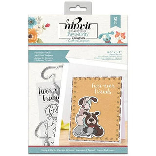 Nitwits Pawsitivity Furr-ever Friends - Stamp & Die Set
