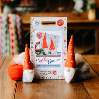 Nordic Gnomes Needle Felting Craft Kit