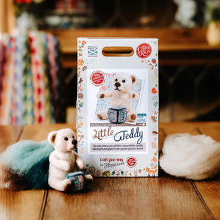 Little Teddy Needle Felting Craft Kit