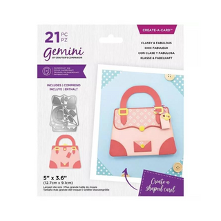 Gemini Create-a-Card - Classy and Fabulous Papercraft Die