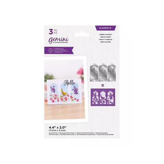 Gemini Elements - Fairies & Florals Papercraft Die