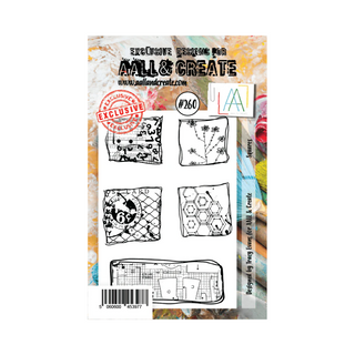 AALL & CREATE Squares - A7 Stamp set #260