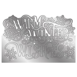 Gemini - Metal Die - Edgeable - Warm Winter Wishes