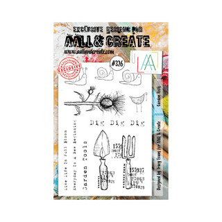 AALL & Create Garden Tools - A5 Clear Stamp Set #326