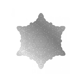 Gemini Elements Christmas Intricate Doily Die - Lace Edge Star