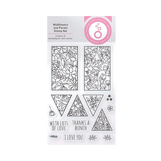 Tonic Studios Wildflowers and Florals - Papercraft Stamp