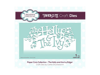 Paper Cuts The Holly and the Ivy Edger Craft Die