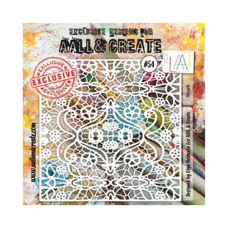 AALL & Create Mosaic - 6"x6" Stencil #54