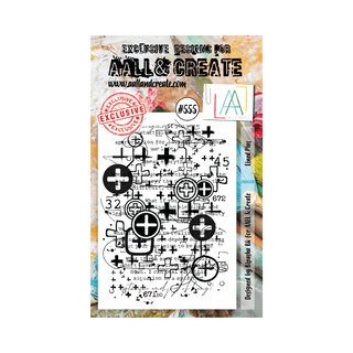 AALL & CREATE Lined Plus - A6 Stamp set #555