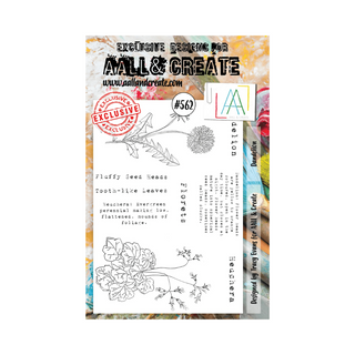 AALL & Create Dandelion - A5 Clear Stamp Set #562