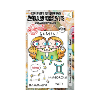 AALL & CREATE Gemini - A6 Stamp set #582