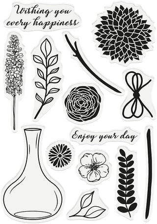 Gemini - Enjoy Your Day Stamp and Die Set