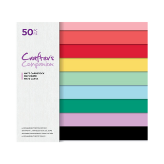 Crafter's Companion  Everyday Brights 6x6 180gm Matt Cardstock