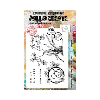 AALL & Create Daily Gift - A5 Clear Stamp Set #897